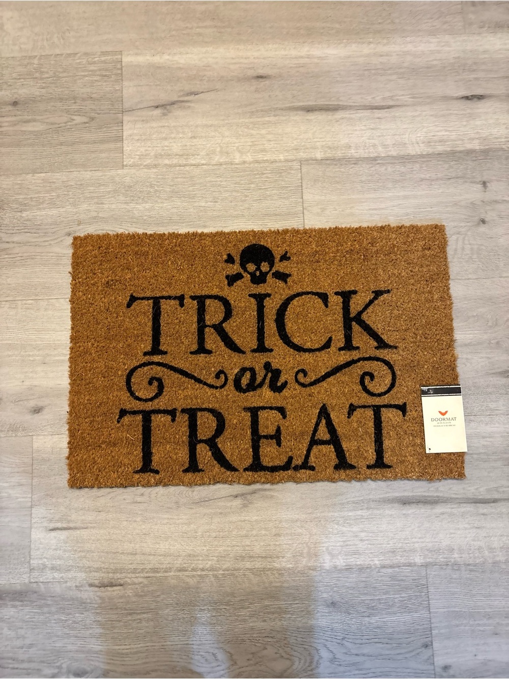 Trick or Treat Doormat - NWT
